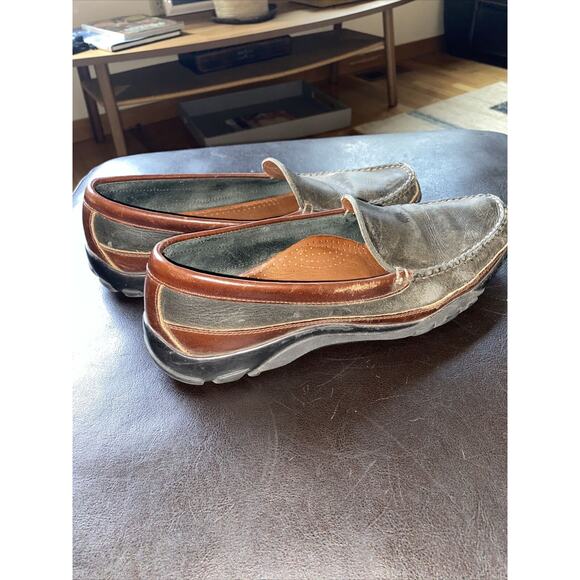 Allen Edmonds Boulder Size 10B Black Leather Loafer Driving Shoes - Picture 16 of 16